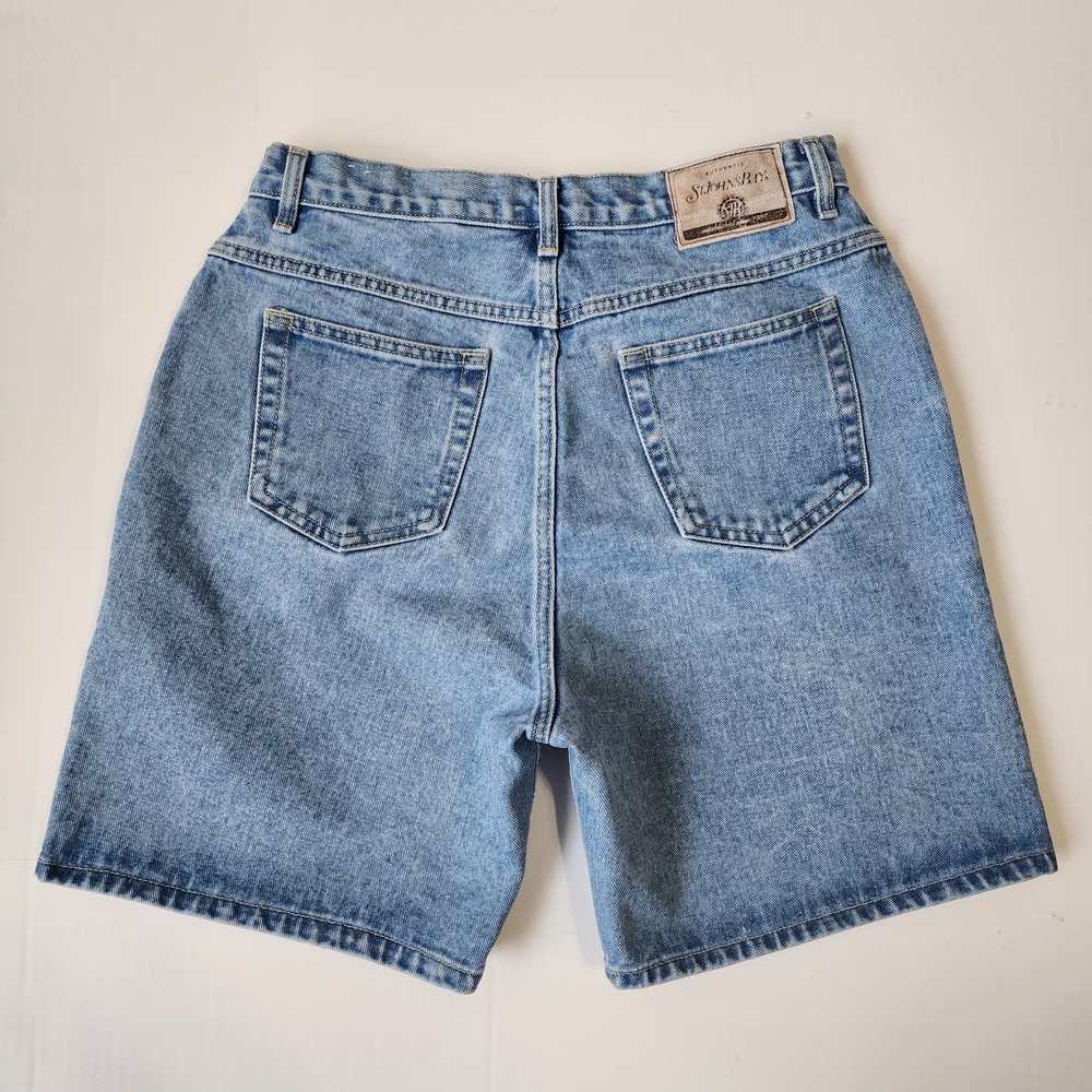 Vintage St John's Bay Shorts Size 12 High Rise 100% Cotton Y2K 90s Retro Modest